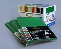Bìa A4 Xanh Lá Già 120gsm