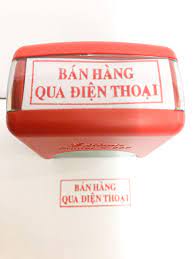 Dấu Bán Hàng Qua Điện Thoại