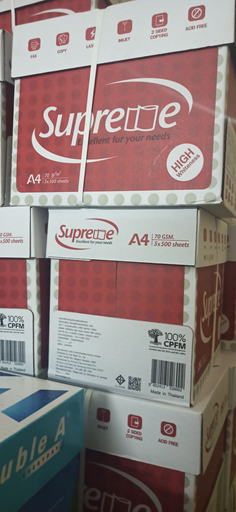 Giấy A4 Supreme 70gsm