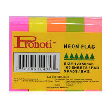 Giấy Nhắn 5 Màu Pronoti 40434