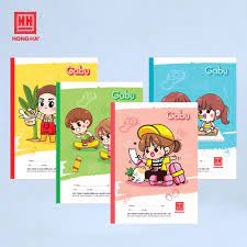 Vở Ô Ly 80 Trang Hồng Hà Gabu 0549